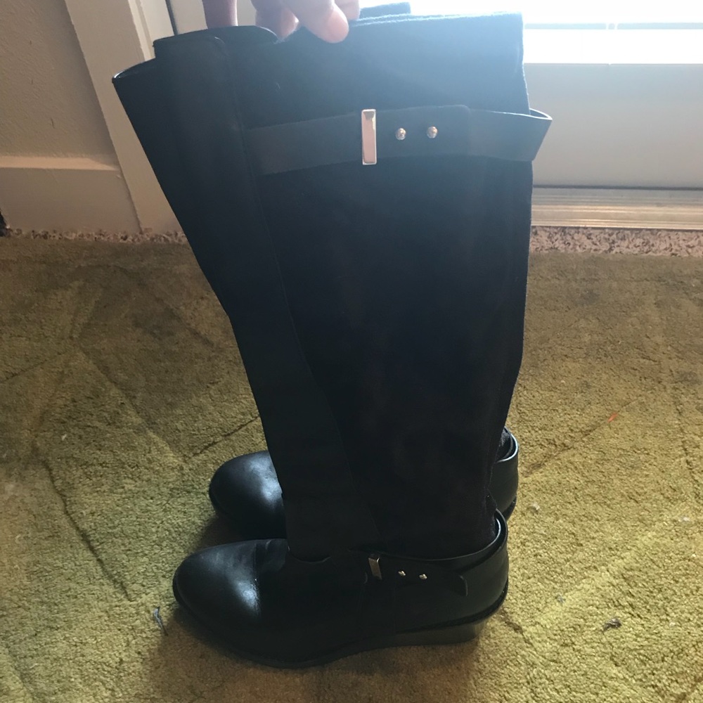 Black Cole Haan Knee Boots